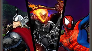 Requested ULTIMATE MARVEL VS. CAPCOM 3 Ghost Rider/Thor/Spiderman Arcade Gameplay