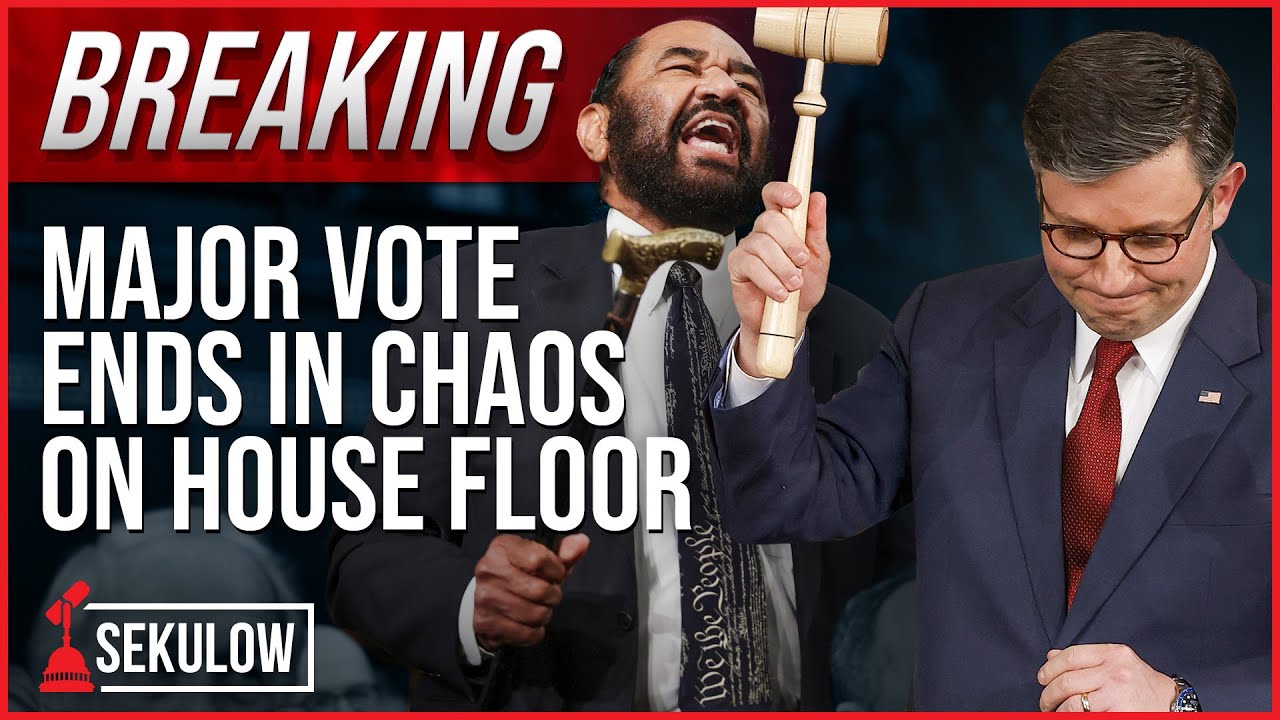 BREAKING: Major Vote Ends in Chaos on House Floor - YouTube