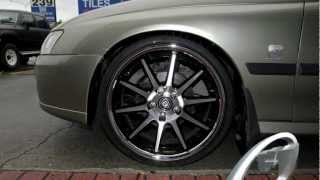 2004 Holden VZ Commodore rolling 20 inch Lexani R-10 Wheels