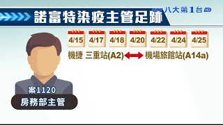 諾富特感染再擴大 增3名員工確診 八大民生新聞 2021043011
