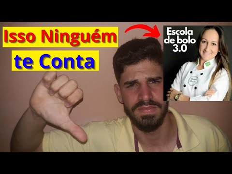 Escola de bolo 3.0 - 3 em 1 com marrara bortoloti?ISSO NINGUÉM FALA❌ Funciona ? Vale a pena ? é bom