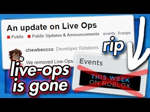 Roblox Removed Live Ops Events Return Youtube - new ruby event live ops httpswwwrobloxcomgames