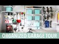 Garage Organization Ideas and Organized Garage Tour