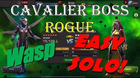 Rogue Cavalier Boss | Easy Wasp Solo | Marvel Contest of Champions