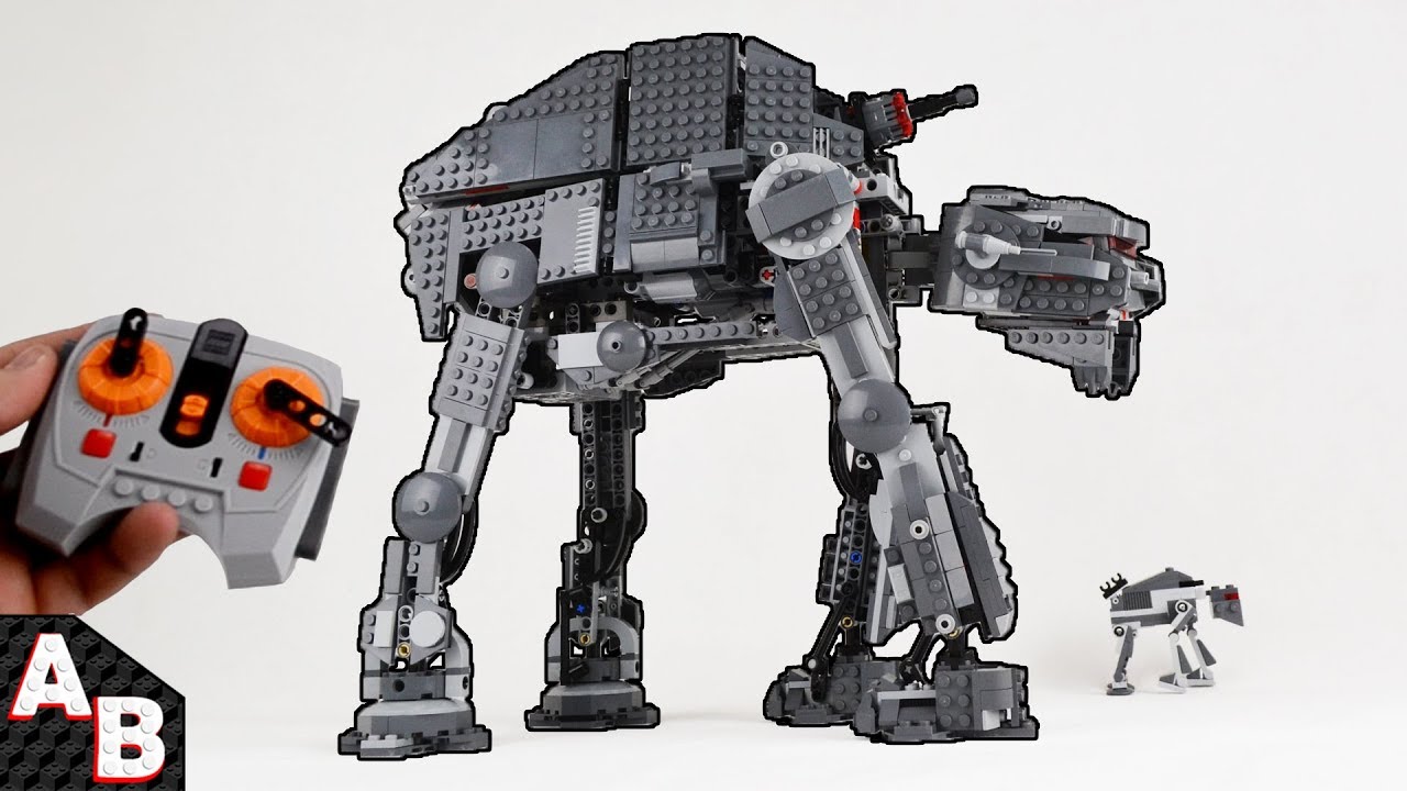 RC AT-M6 First Order Assault Gorilla Walker 75189 lego tlj YouTube