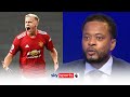 Patrice Evra questions why Donny van de Beek didn’t start against Crystal Palace