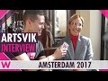 Capture de la vidéo Artsvik (Armenia 2017) Interview | Eurovision In Concert 2017