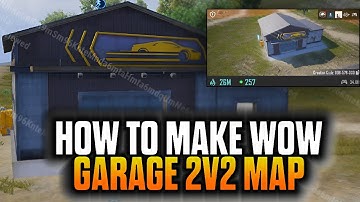 How To Make Wow Garage 2v2 Map | Garage 2v2 Map Totorial Wow Map |