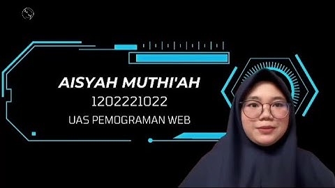UAS Pemrograman Web | Aplikasi Pemesanan Makanan & Minuman