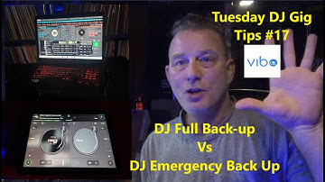 DJ Full Back Up Vs Emergency Back Up Music Source - Tuesday DJ Gig Tips #17