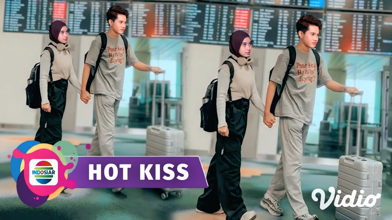 tepat hari ini !! valen jemput mila dibandara, persiapan ikut kemadura keduanya terlihat mesra