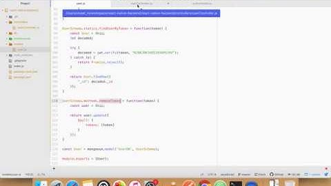 Part 7 - React native Backend: Logout user by removing token