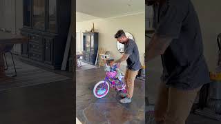 Dad runs over daughters bike… 🤦🏻‍♂️ make lemonade out of lemons 🍋 #parenting #girldad