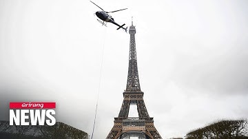 Eiffel Tower grows by six meters