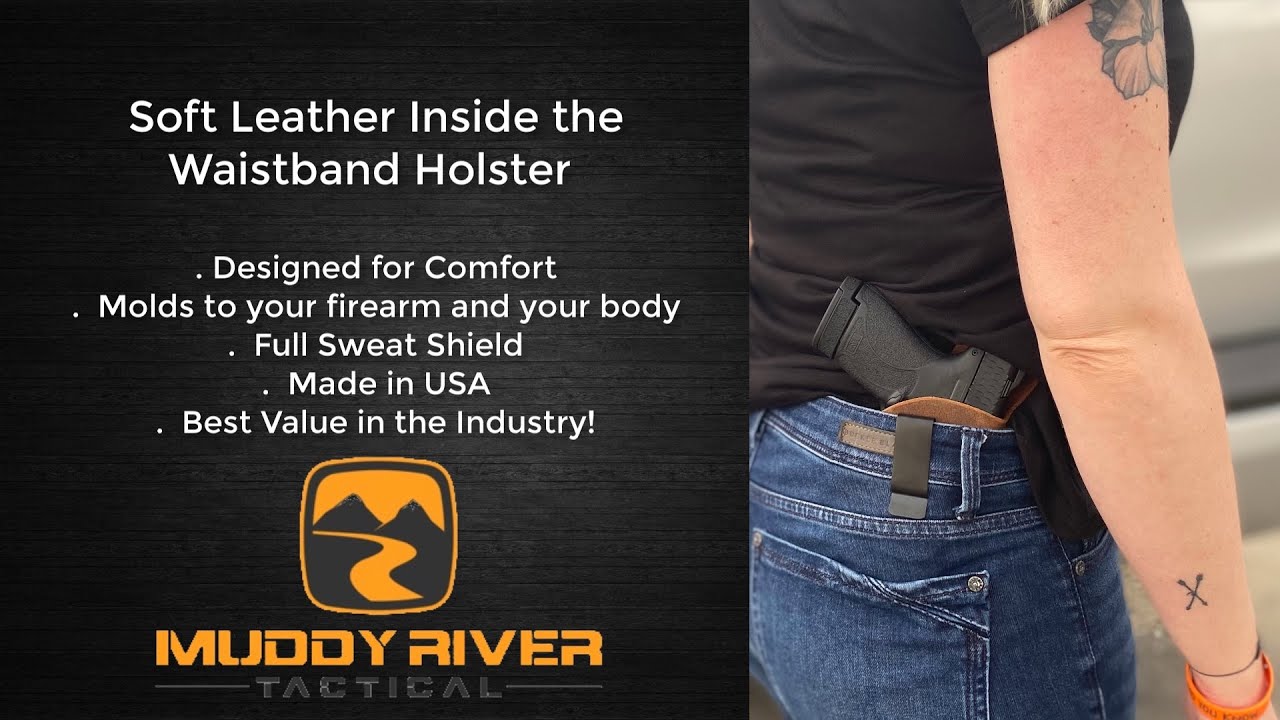 Most Comfortable Leather Inside the Waistband Holster - Designed