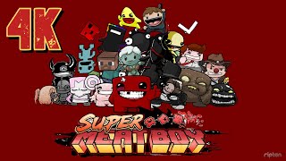 Super Meat Boy ⦁ Полное Прохождение ⦁ Без Комментариев ⦁ 4K60Fps