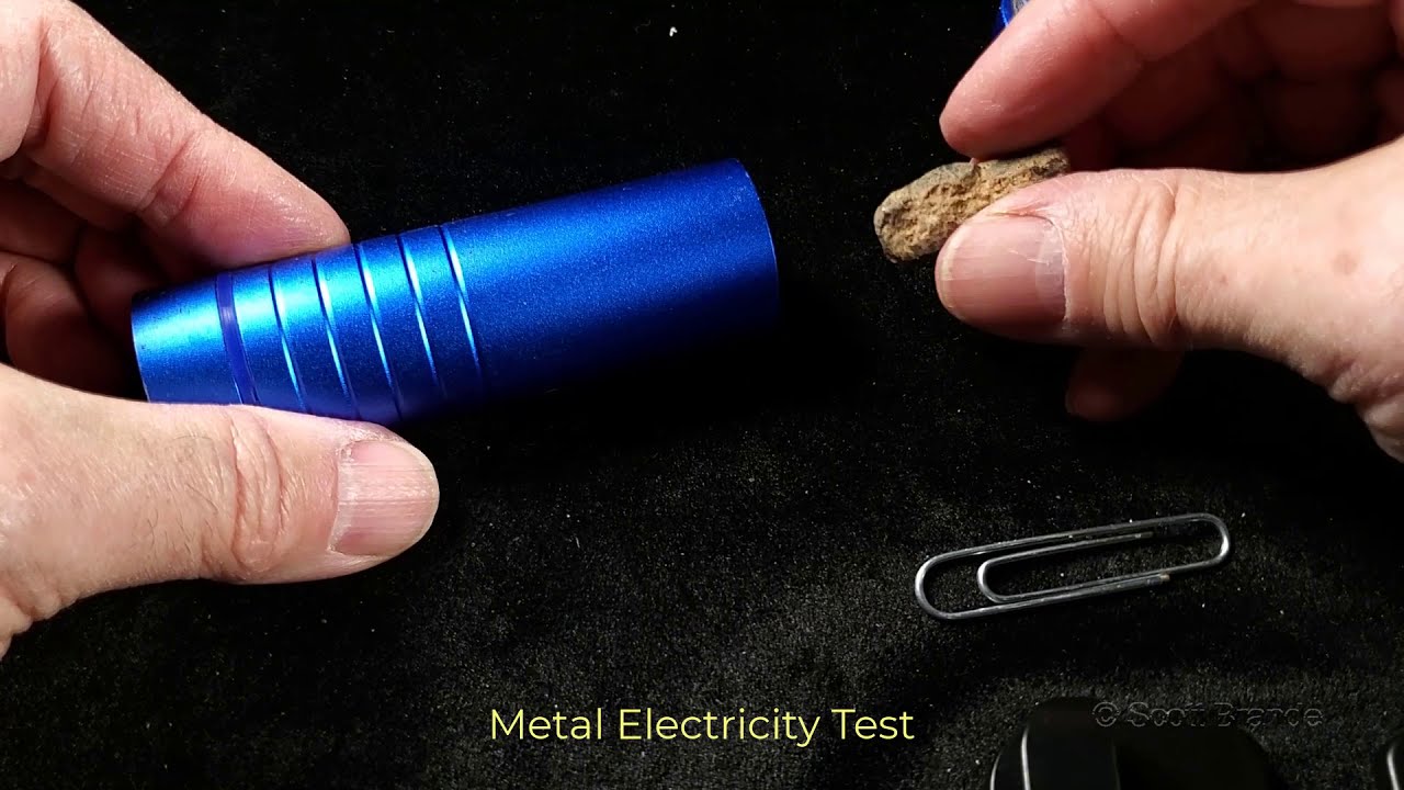 Electricity Conduction Mineral Identification MinA26 YouTube