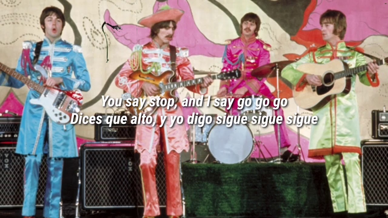 Hello goodbye the beatles lyrics letra subtitulada ingl s y espa ol