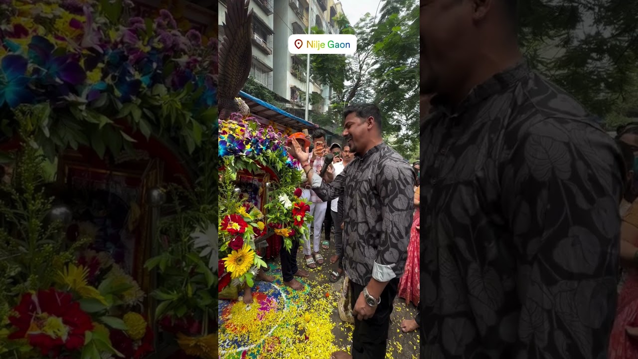 आई एकविरा सोहळा निळजे (वर्ष १४) मानाची पालखी🙏🌹 #aagrikoli #aaiekvira 