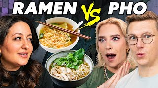 Ramen vs Pho ft. Courtney Miller (Smosh)