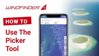 Use the Picker Tool | HowTo | Windfinder App screenshot 5
