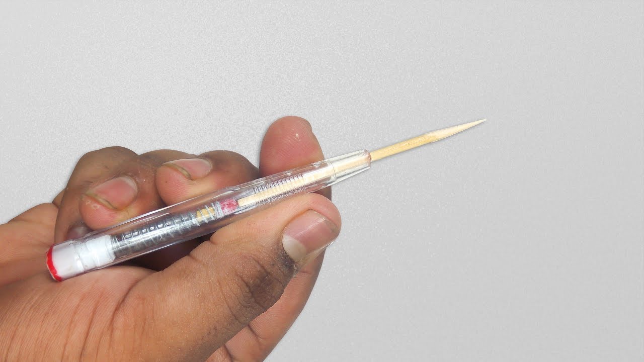 how to make camera pen at home