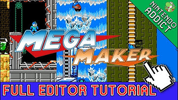 HOW TO BUILD YOUR OWN MEGA MAN LEVELS | Mega Maker | Full Level Editor Tutorial