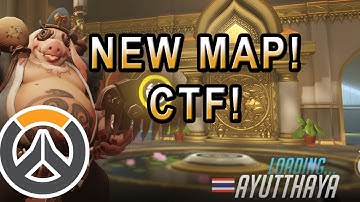 NEW Overwatch Map! Ayutthaya Capture the Flag Mode!