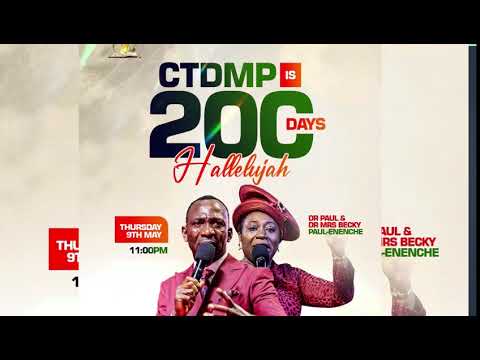 IT'S 200 DAYS ALREADY !!! Commanding the Day Midnight prayer (CTDMP) is exactly 200 Days today!!!