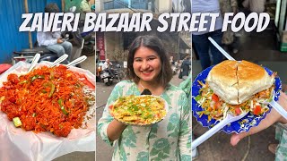 Zaveri Bazaar Khau Galli | Mumbai Street Food | Chaat, Dabeli, Aamras, Chinese & More