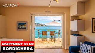 ☎️ apartment with beach for sale in bordighera