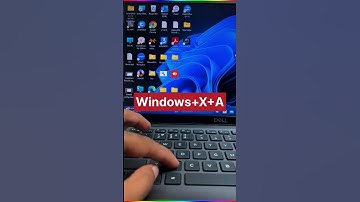 Open windows PowerShell from keyboard shortcut.  #techtutorial #techtips
