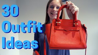 How to style a red bag: first outfits — No Time For Style