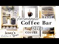 High-End Farmhouse Coffee Bar DIYS/Dollar tree decoration and Ideas 2022