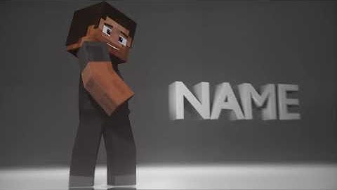 Blender Minecraft Intro Template #1