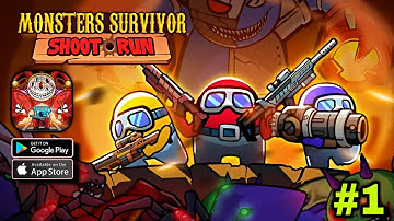 Monsters Survivor: Shoot & Run Gameplay Walkthrough ( Android, iOS )