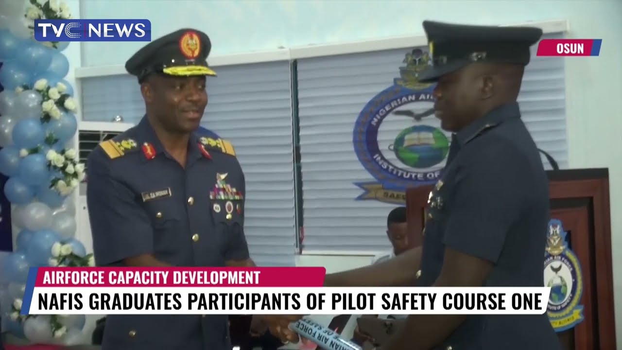 Nigerian Air Force Graduates Particpating Officers of Pilot Safety Course One