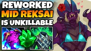 REWORKED REKSAI MID is UNKILLABLE. CRAZY HEALING Makes You IGNORE ALL TRADES