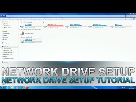 How to Setup a Network Drive on your Home Network