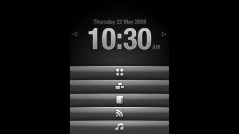 Windows Mobile Home Screen
