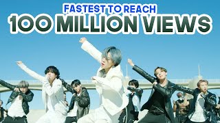 FASTEST KPOP GROUPS MUSIC VIDEOS TO REACH 100 MILLION VIEWS