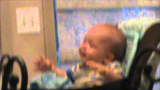 Deep Belly Laugh From Baby