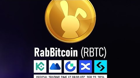 DEPOSIT  ROCKY RABBIT 🐇 (RBTC) INTO BITGET, BINGX,MEXC,KUCOIN,GATE.IO EXCHANGE ( video guild)