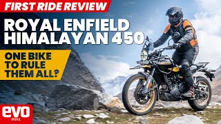 Royal Enfield Himalayan 450 | Is it a big step up?| First ride review | evo India