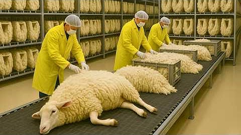 Inside the Wool Processing Mill How Sheep Wool Turns Into Fabric & Winter Wear