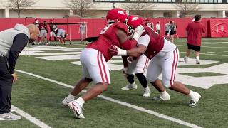 Information Video from Arkansas spring drills (Practice 4) Update