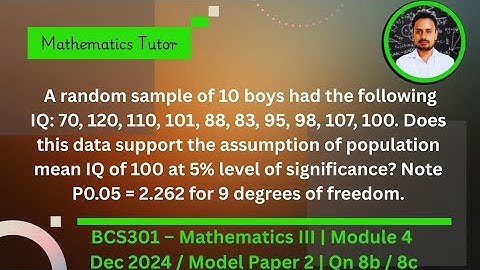 t test | Hypothesis testing | Part 2