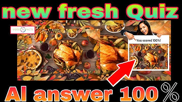 2-Minute Thanksgiving Quiz Answer 100% score | VideoFacts 