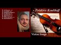 Frederic koulikoff  album violon songs