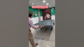 How to tackle spin serve in table tennis #tabletennis #shorts